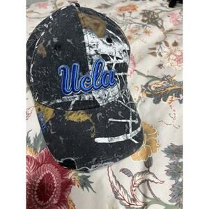 UCLA Bruins Embroidered Snapback Hat Collegiate CAMO Distressed